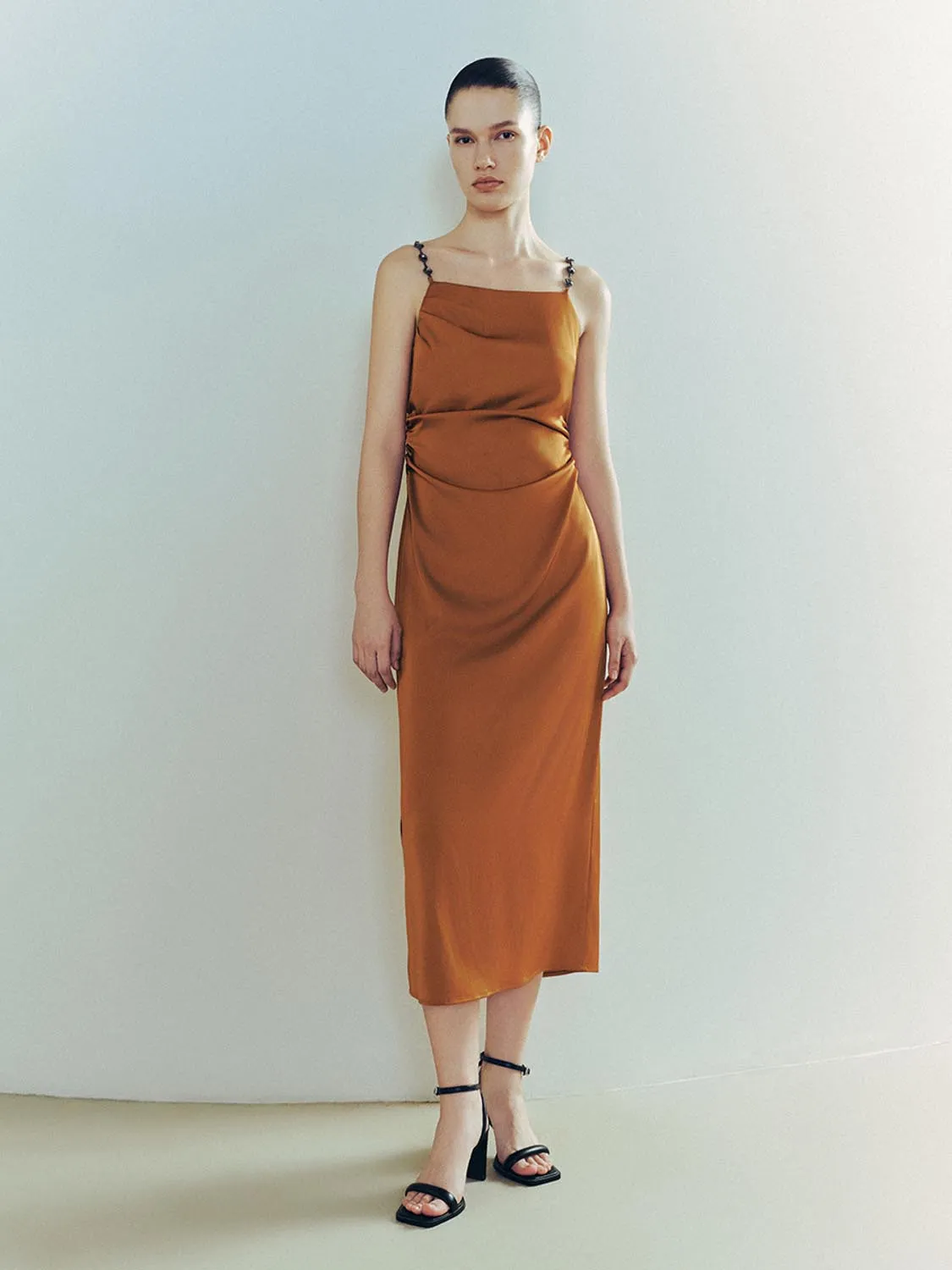 Cami Ruched A-Line Dresses sold by Urban Revivo