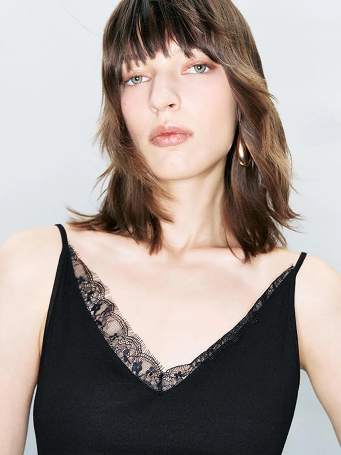 V-Neck Cami A-Line Dresses sold by Urban Revivo product image thumbnail 5