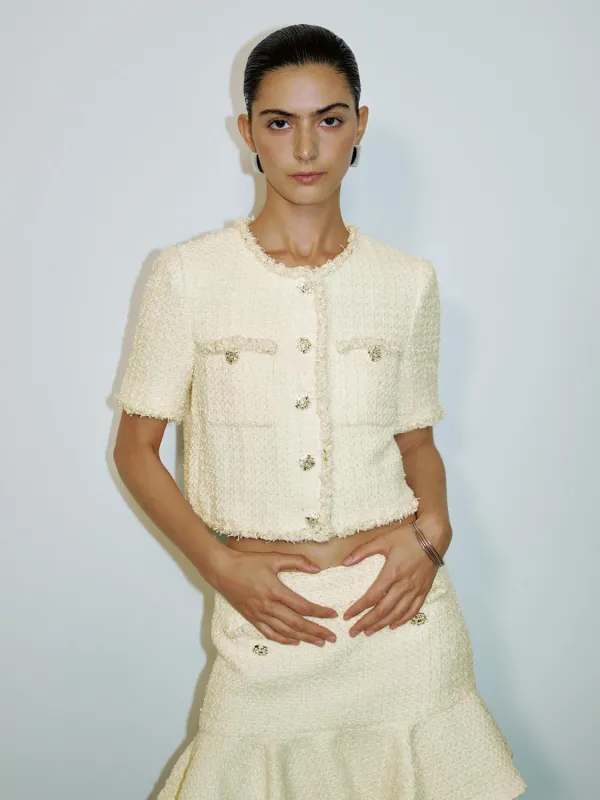 Thin Tweed Jackets sold by Urban Revivo