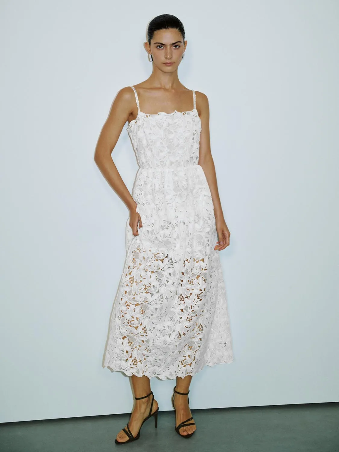 Lace A-Line Dresses sold by Urban Revivo