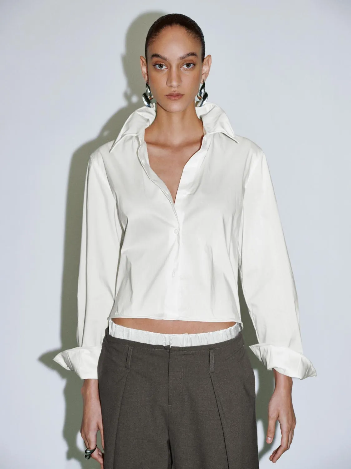 Stand Collar Shirts sold by Urban Revivo