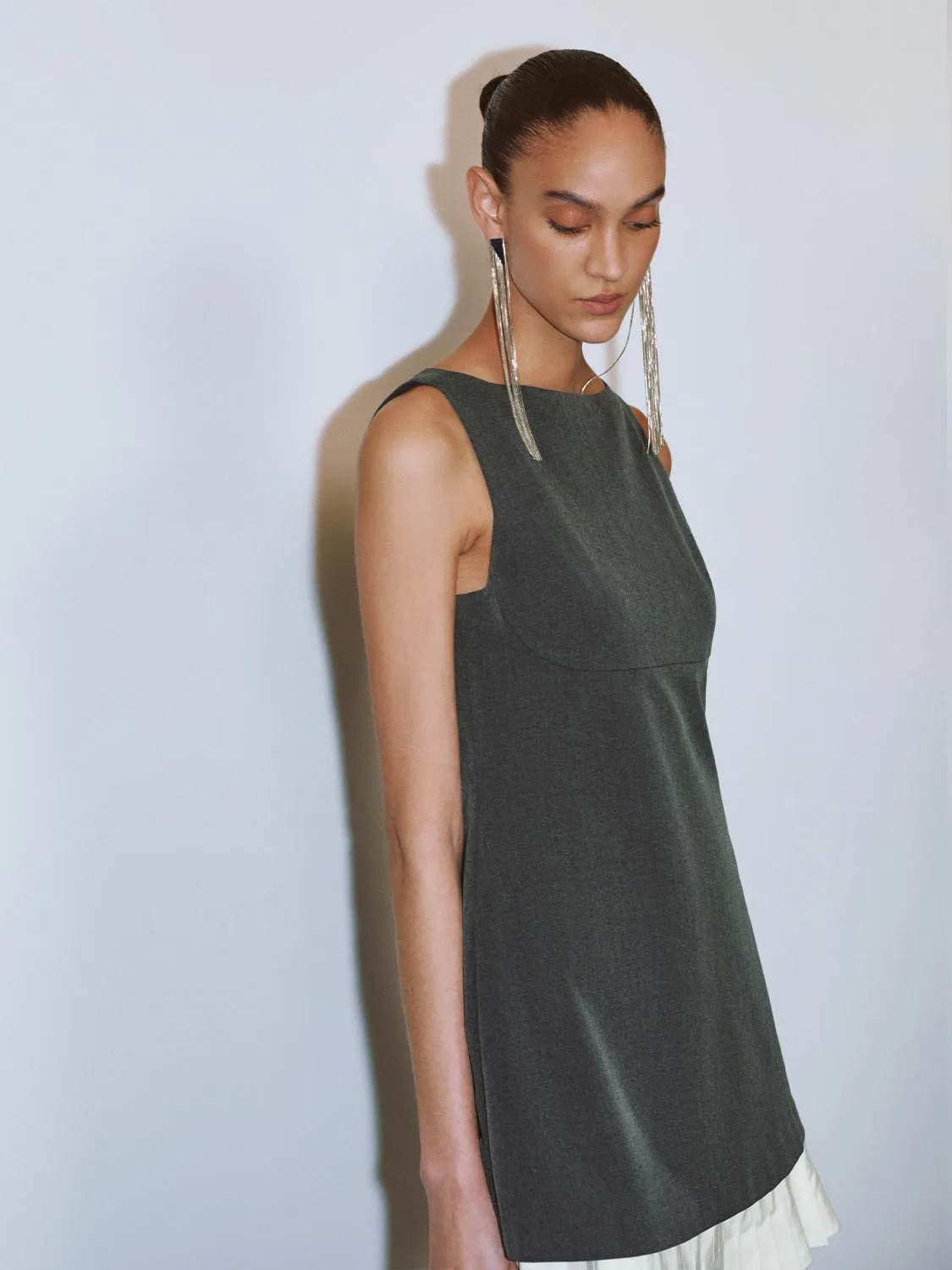 2 In 1 Sleeveless Straight Dresses sold by Urban Revivo product image thumbnail 2