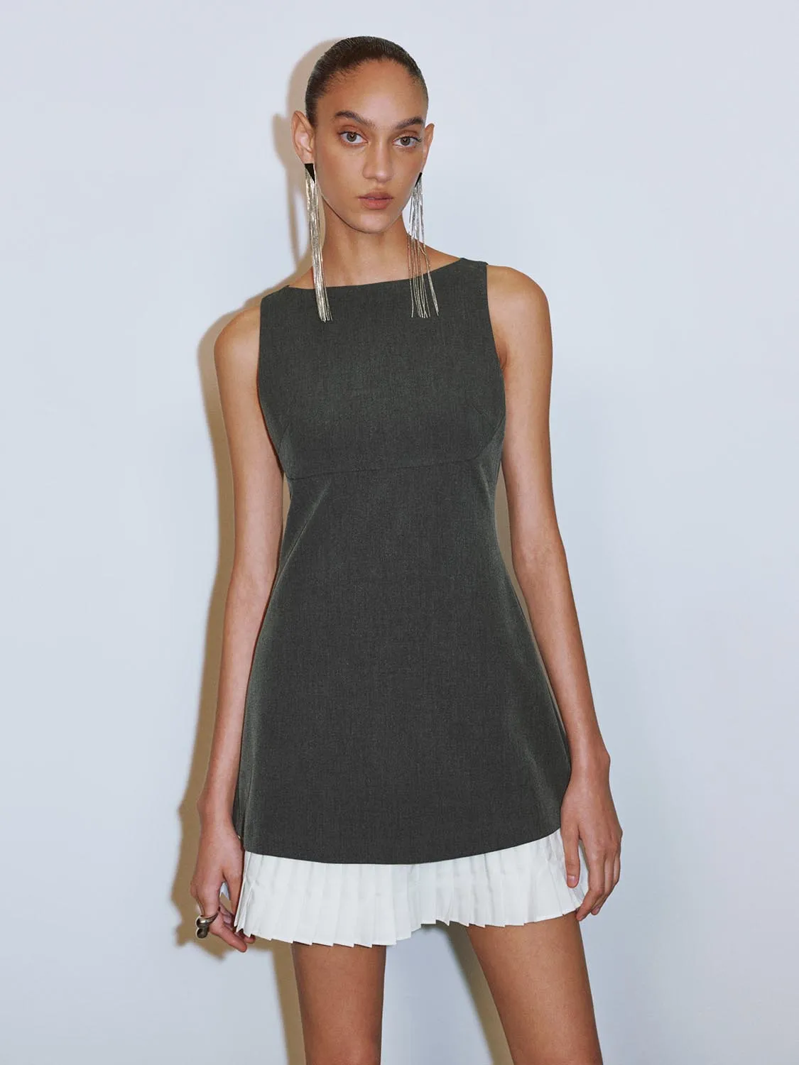 2 In 1 Sleeveless Straight Dresses sold by Urban Revivo