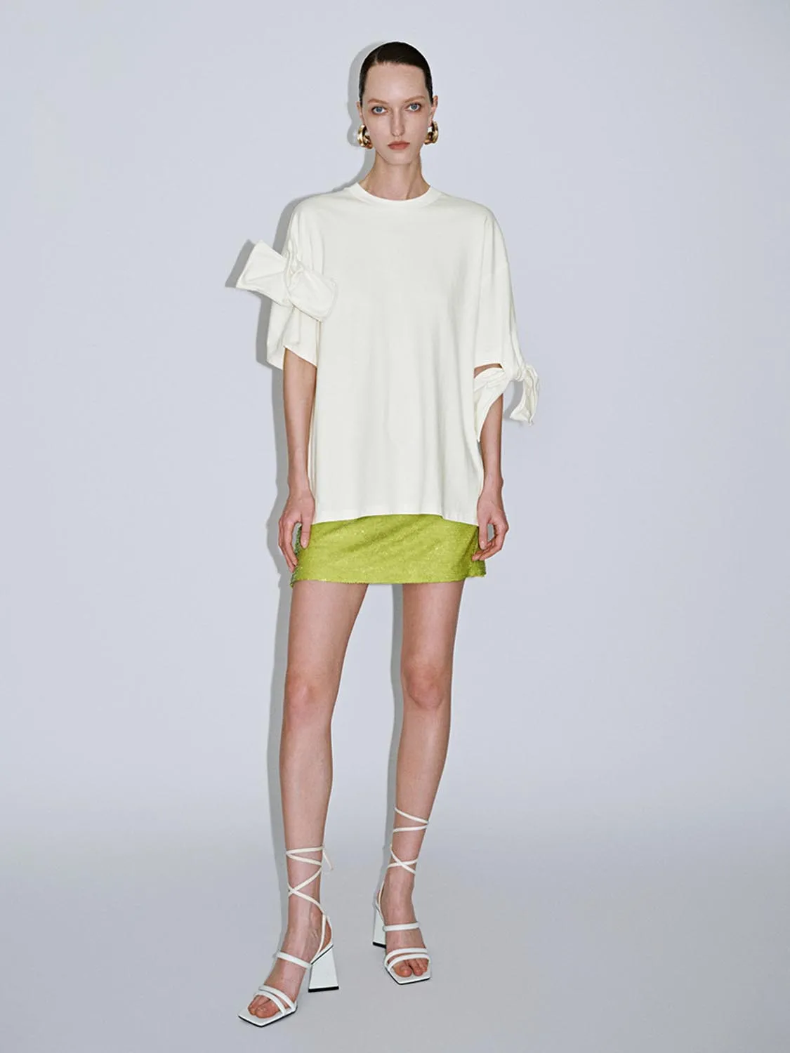 Tie Sleeve T-Shirts sold by Urban Revivo product image thumbnail 4