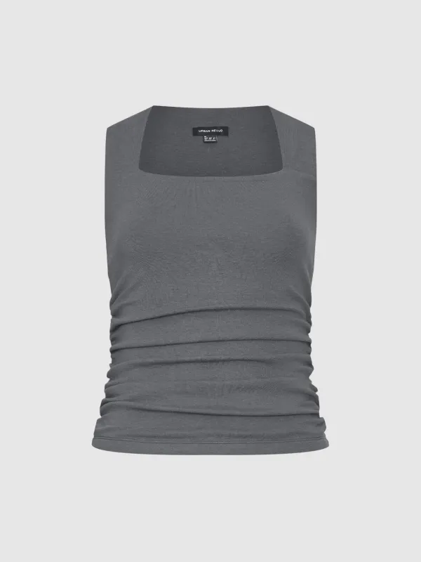 Wide Strap Tank Tops sold by Urban Revivo