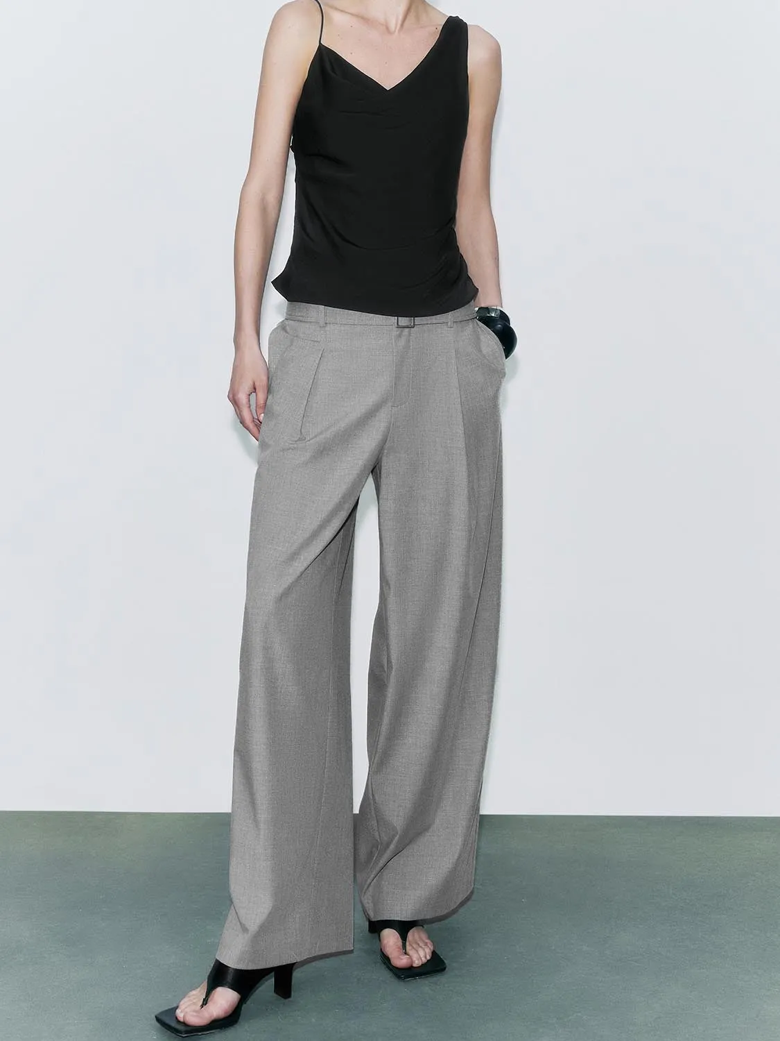 Wide-Leg Pants sold by Urban Revivo product image thumbnail 2