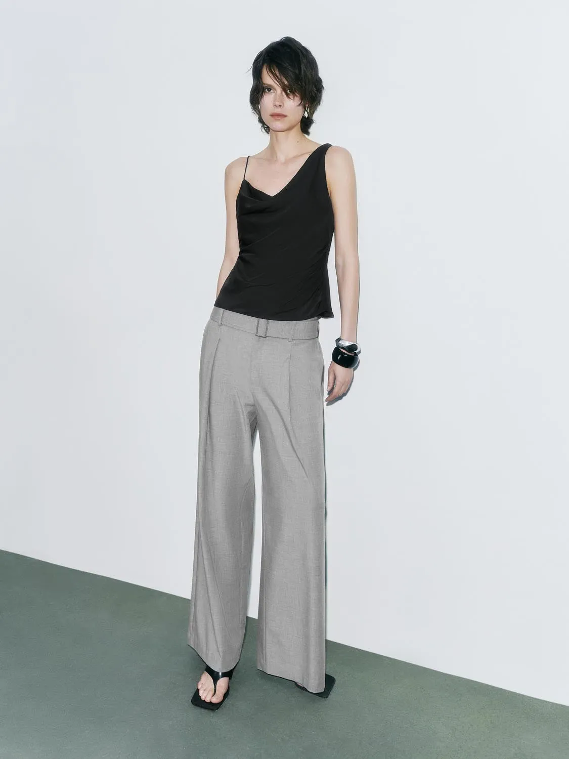 Wide-Leg Pants sold by Urban Revivo product image thumbnail 5
