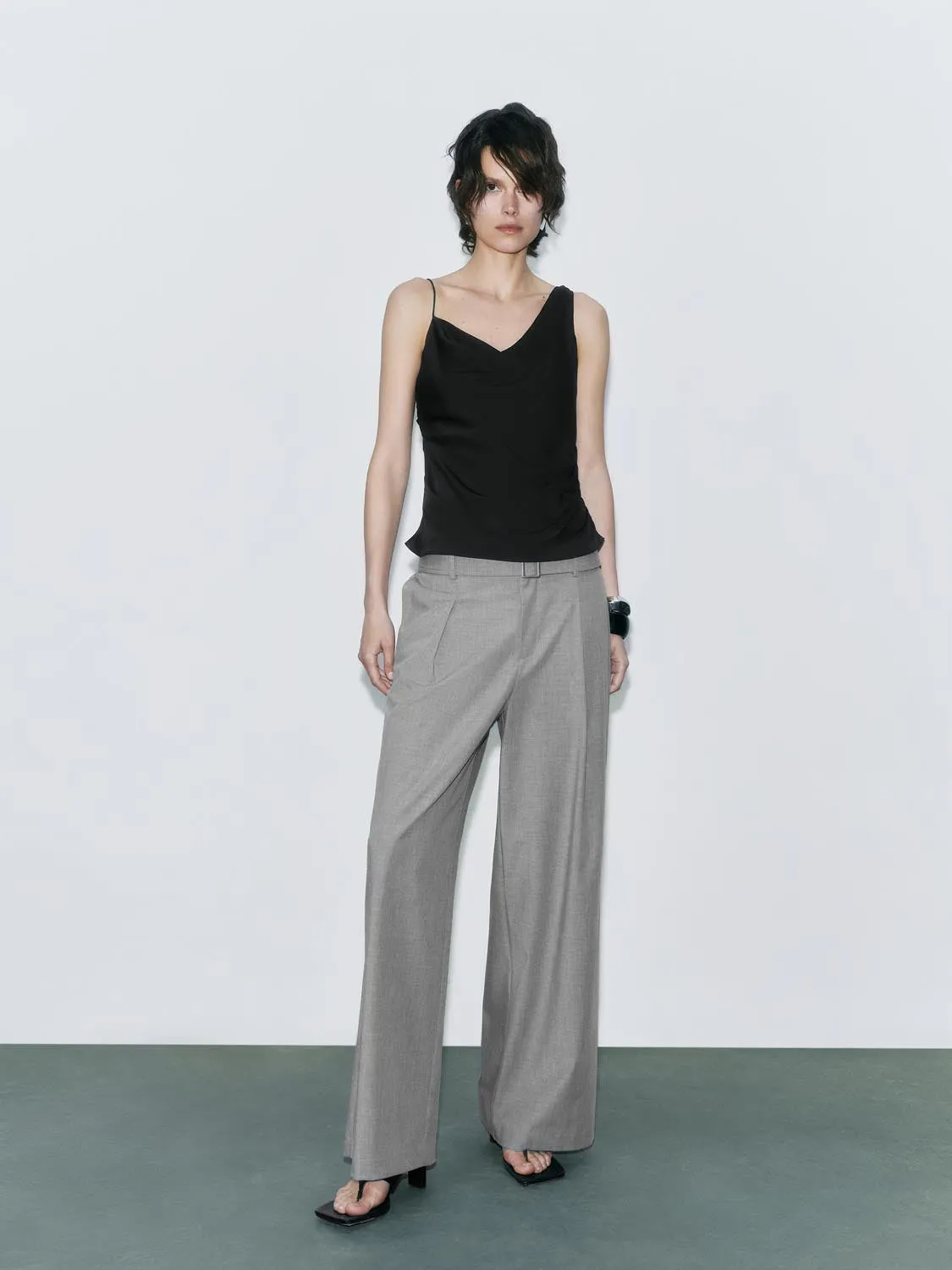 Wide-Leg Pants sold by Urban Revivo product image thumbnail 4