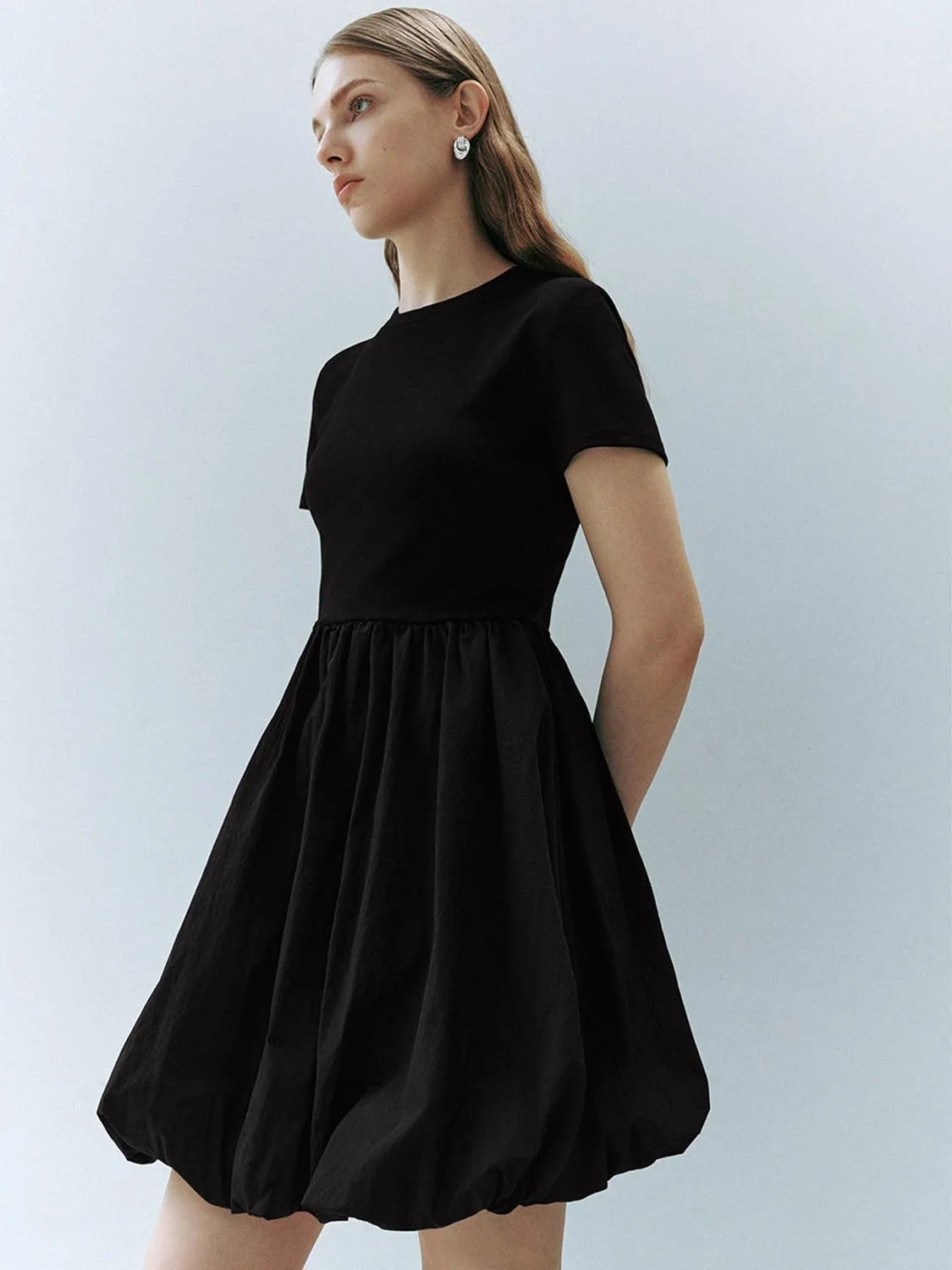 Standard Sleeve Skater Dresses sold by Urban Revivo product image thumbnail 2