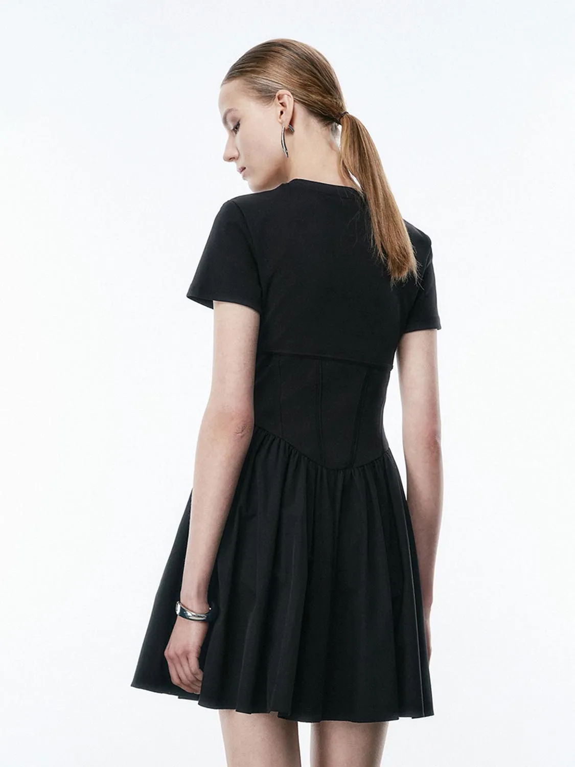 Short Sleeve A-Line Dresses sold by Urban Revivo product image thumbnail 3
