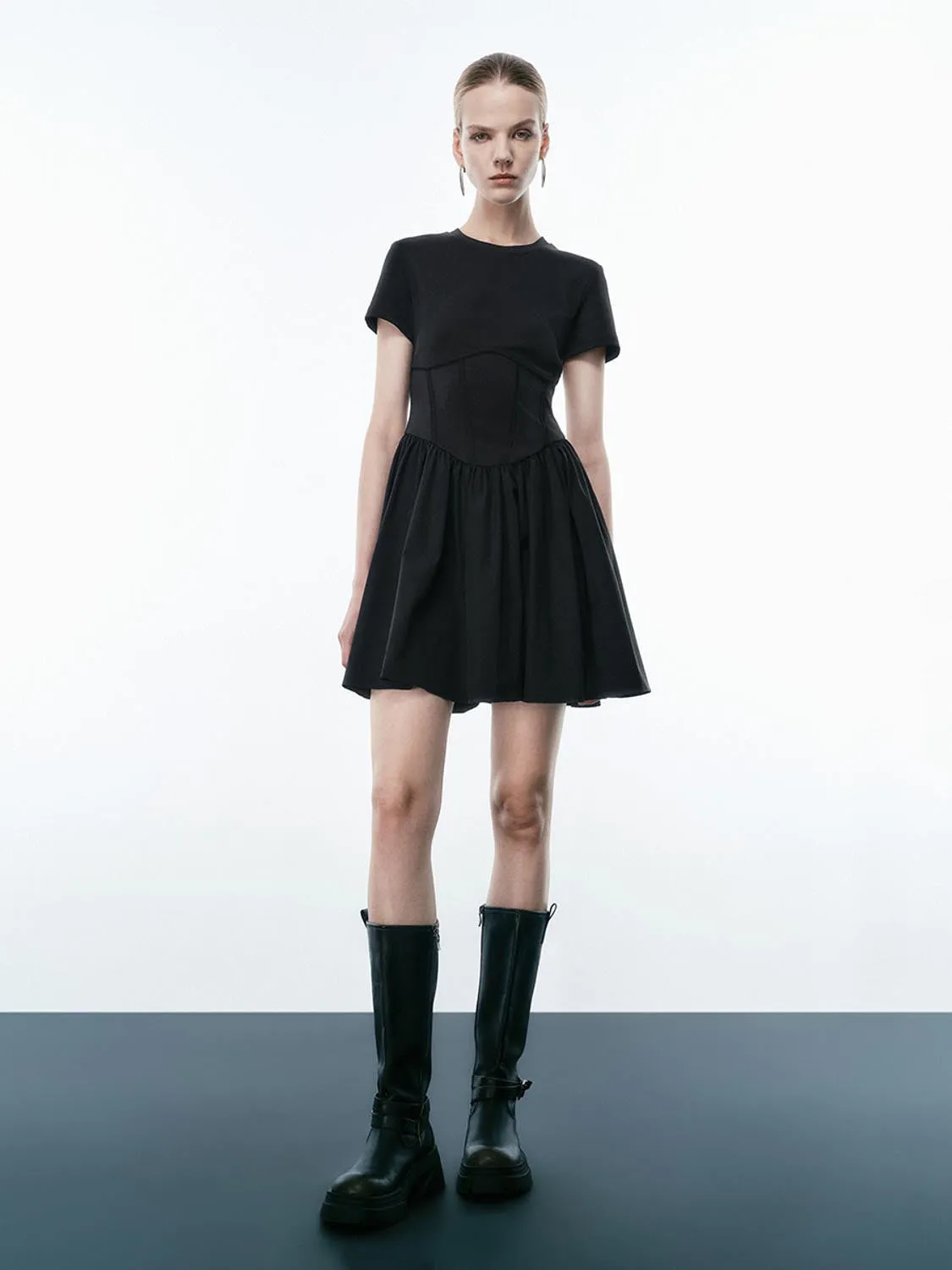 Short Sleeve A-Line Dresses sold by Urban Revivo product image thumbnail 2