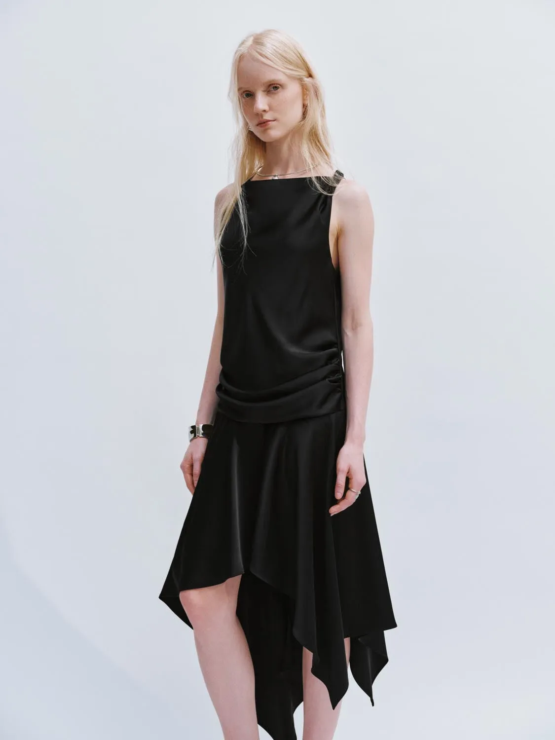 Irregular Hem A-Line Dresses sold by Urban Revivo product image thumbnail 4