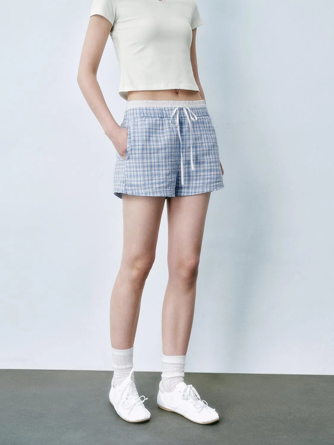 Plaid Shorts sold by Urban Revivo product image thumbnail 3