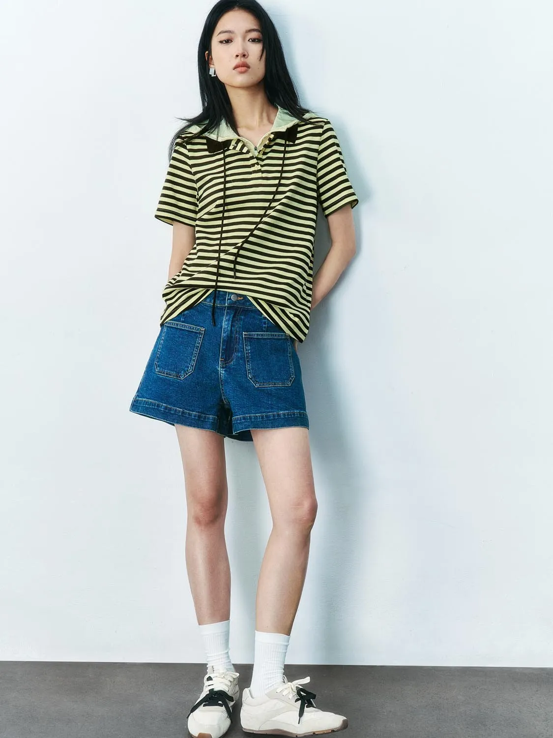 Striped Short Sleeve T-Shirts sold by Urban Revivo product image thumbnail 4