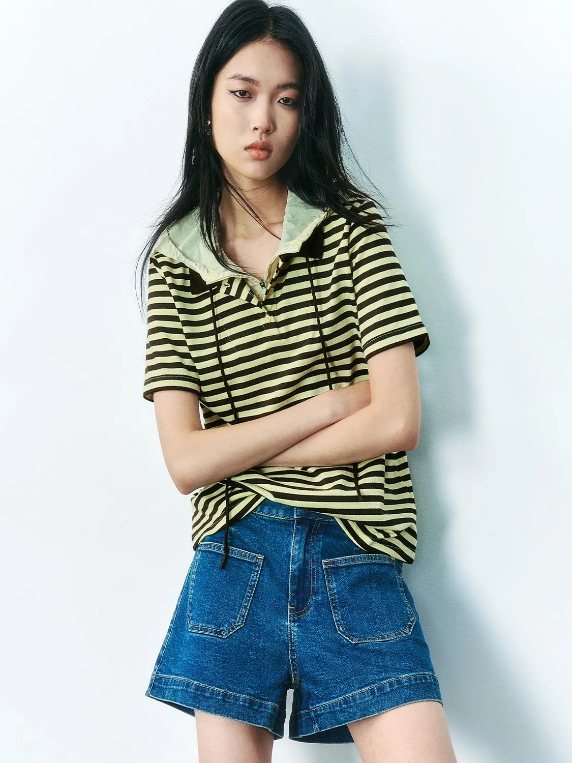 Striped Short Sleeve T-Shirts sold by Urban Revivo