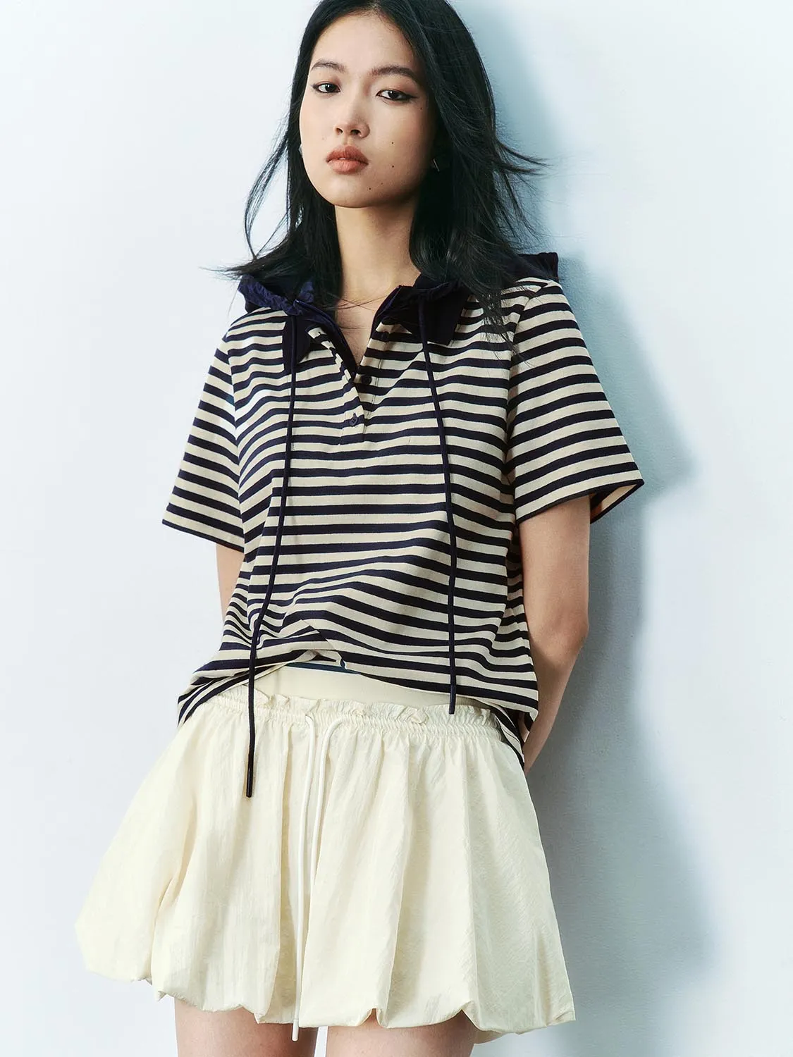 Striped Short Sleeve T-Shirts sold by Urban Revivo product image thumbnail 2