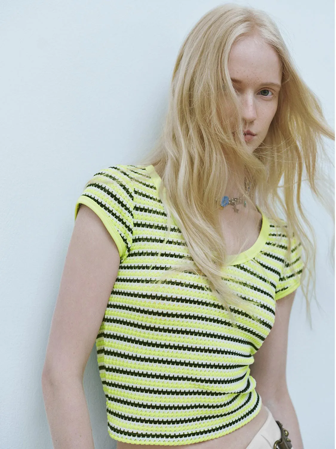 Striped T-Shirts sold by Urban Revivo product image thumbnail 5