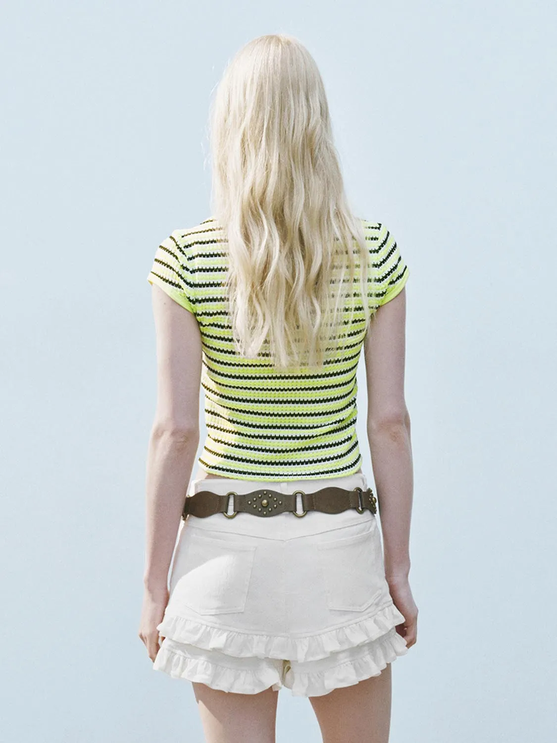 Striped T-Shirts sold by Urban Revivo product image thumbnail 4