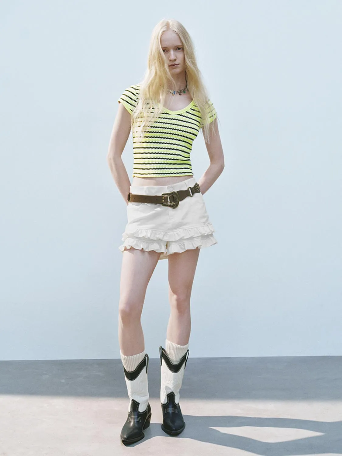 Striped T-Shirts sold by Urban Revivo product image thumbnail 3
