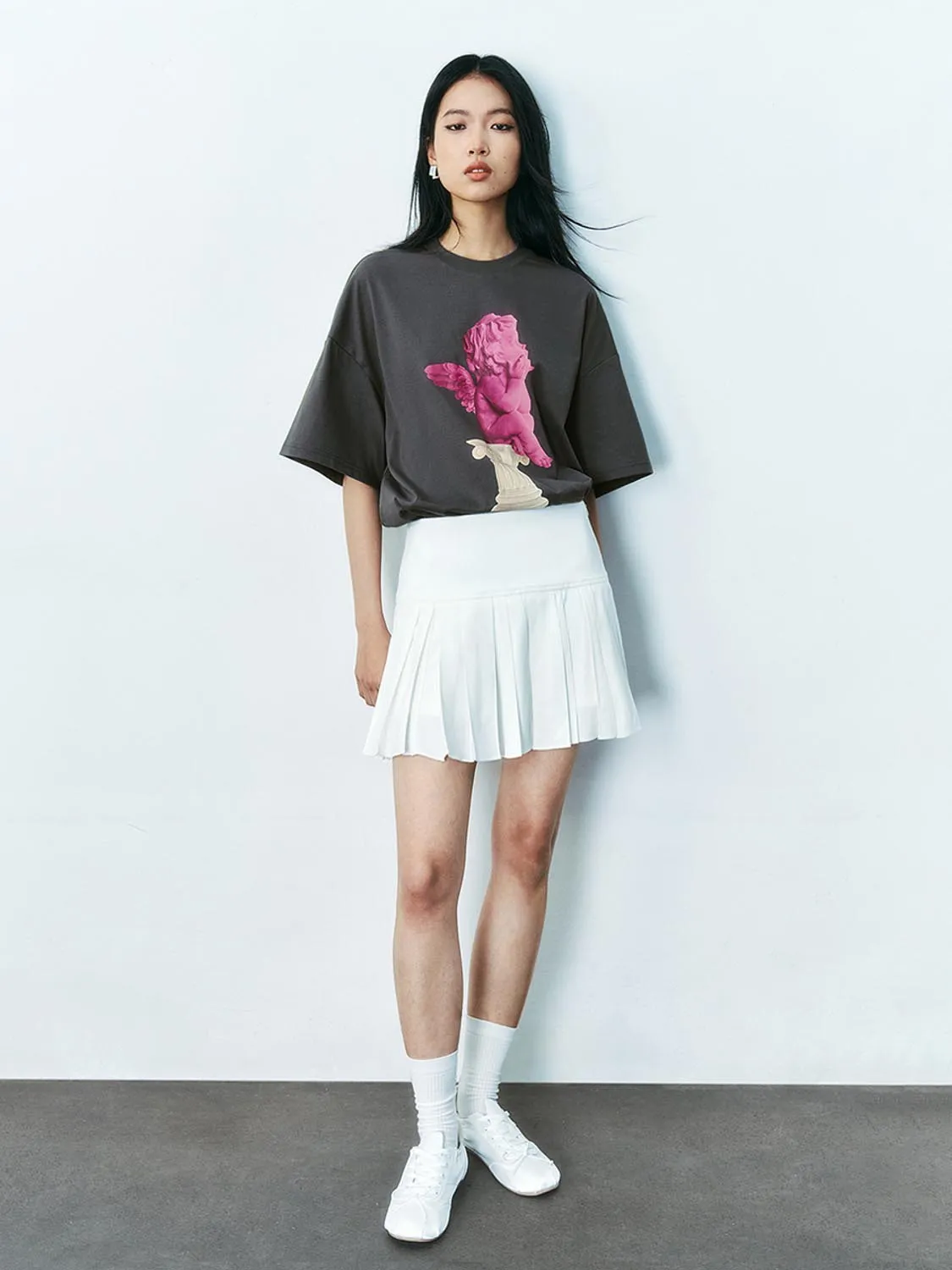 Printed Short Sleeve T-Shirts sold by Urban Revivo product image thumbnail 4