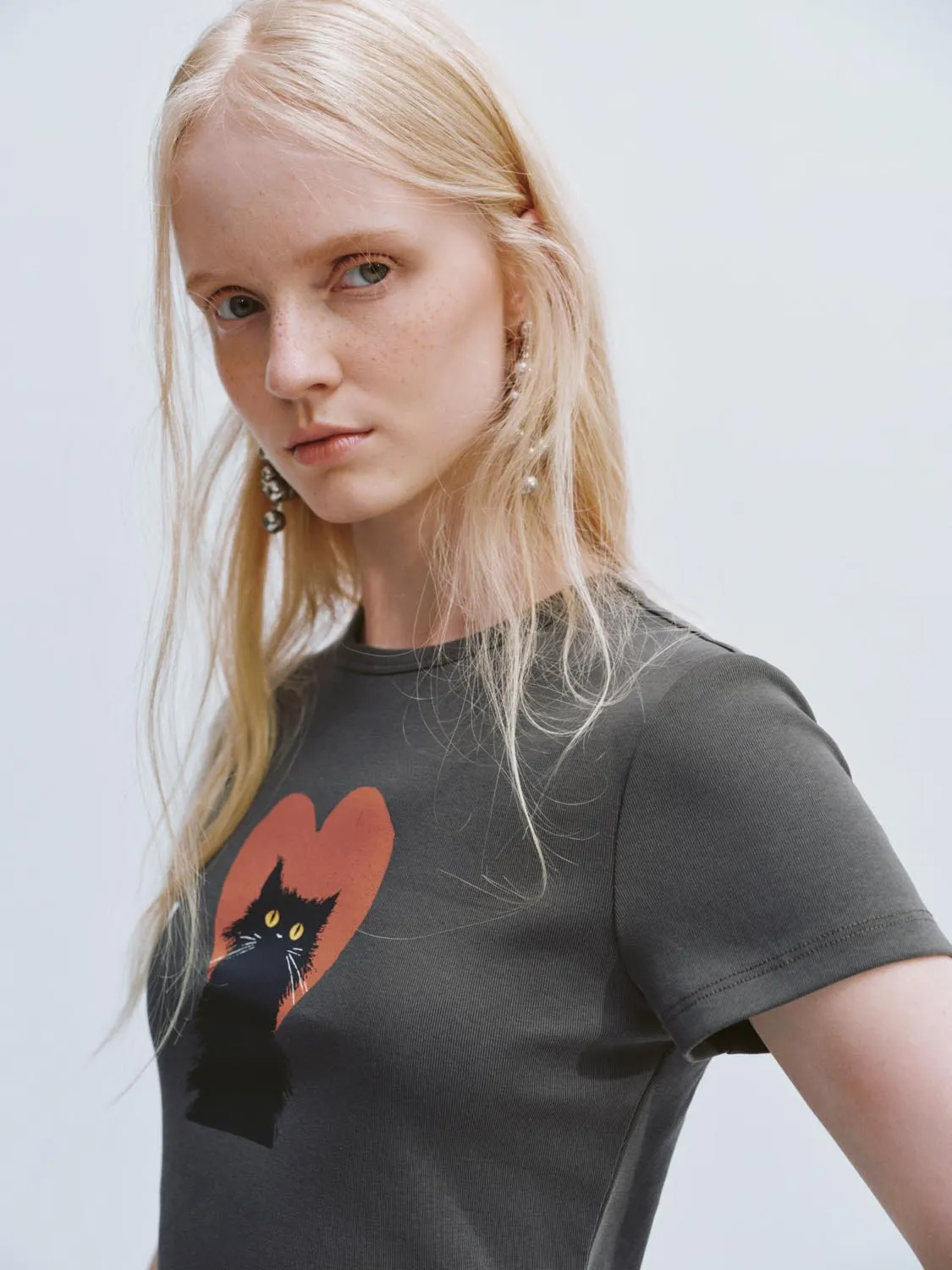 Printed Short Sleeve T-Shirts sold by Urban Revivo product image thumbnail 5