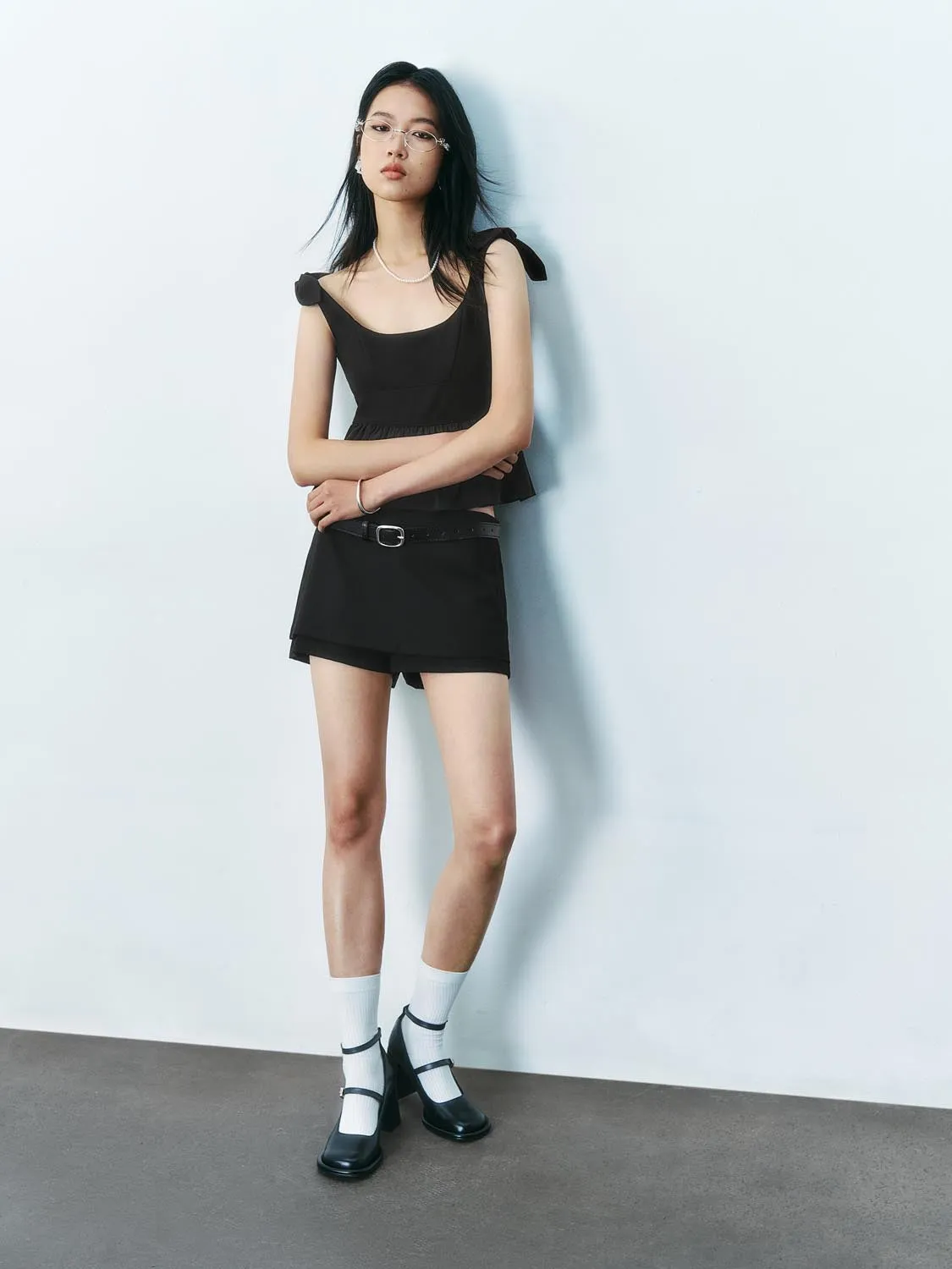 Ruffle Hem Tank Tops sold by Urban Revivo product image thumbnail 4