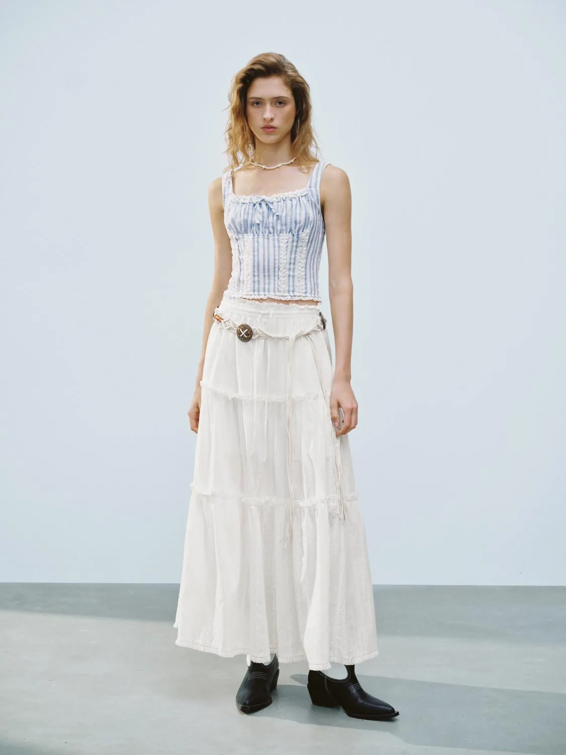 Elastic A-Line Skirts sold by Urban Revivo product image thumbnail 4