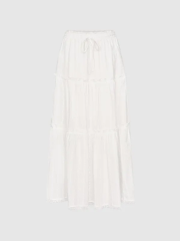 Elastic A-Line Skirts sold by Urban Revivo