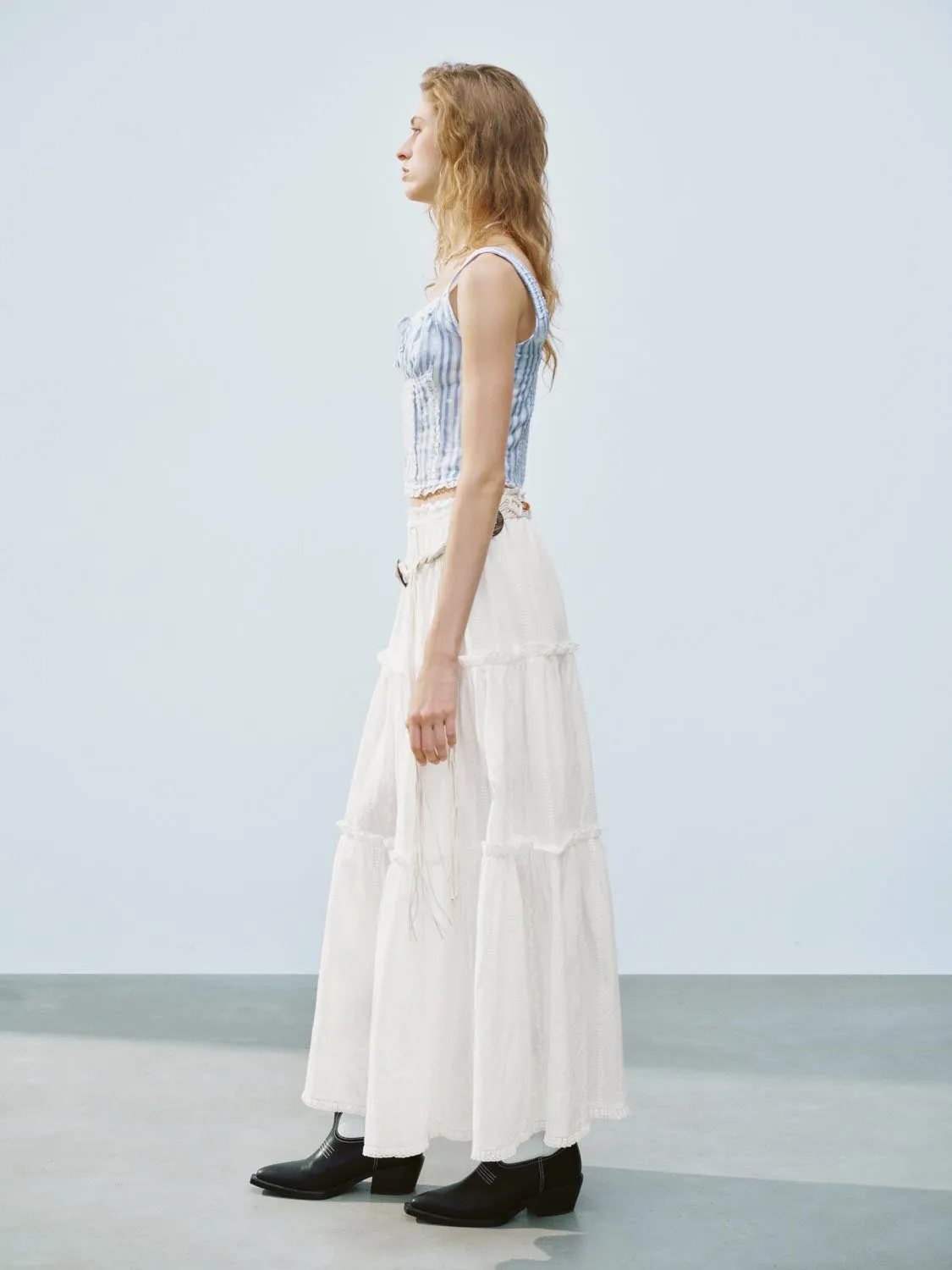 Elastic A-Line Skirts sold by Urban Revivo product image thumbnail 5