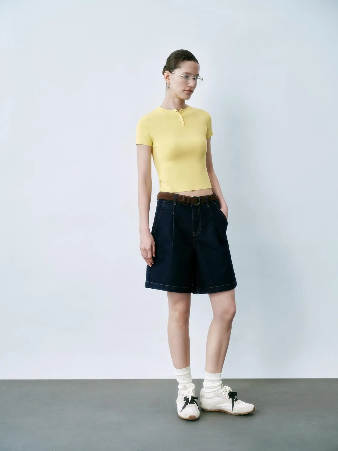 Knitted T-Shirts sold by Urban Revivo product image thumbnail 4