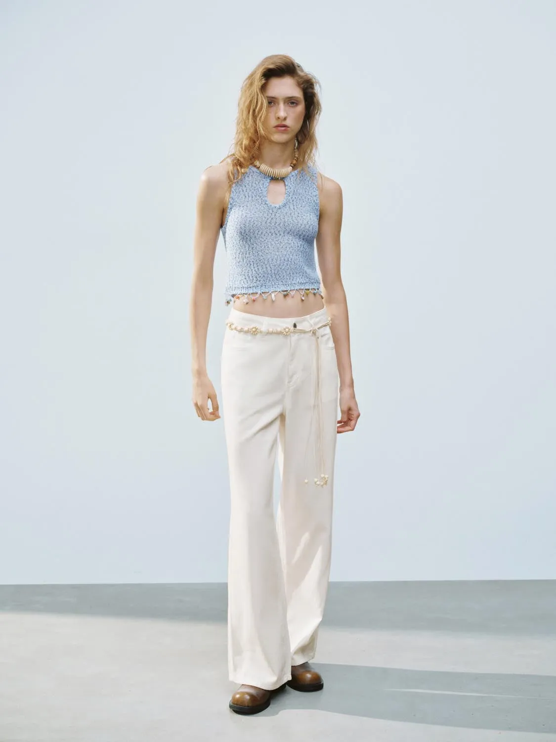 Knitted Tank Tops sold by Urban Revivo product image thumbnail 3