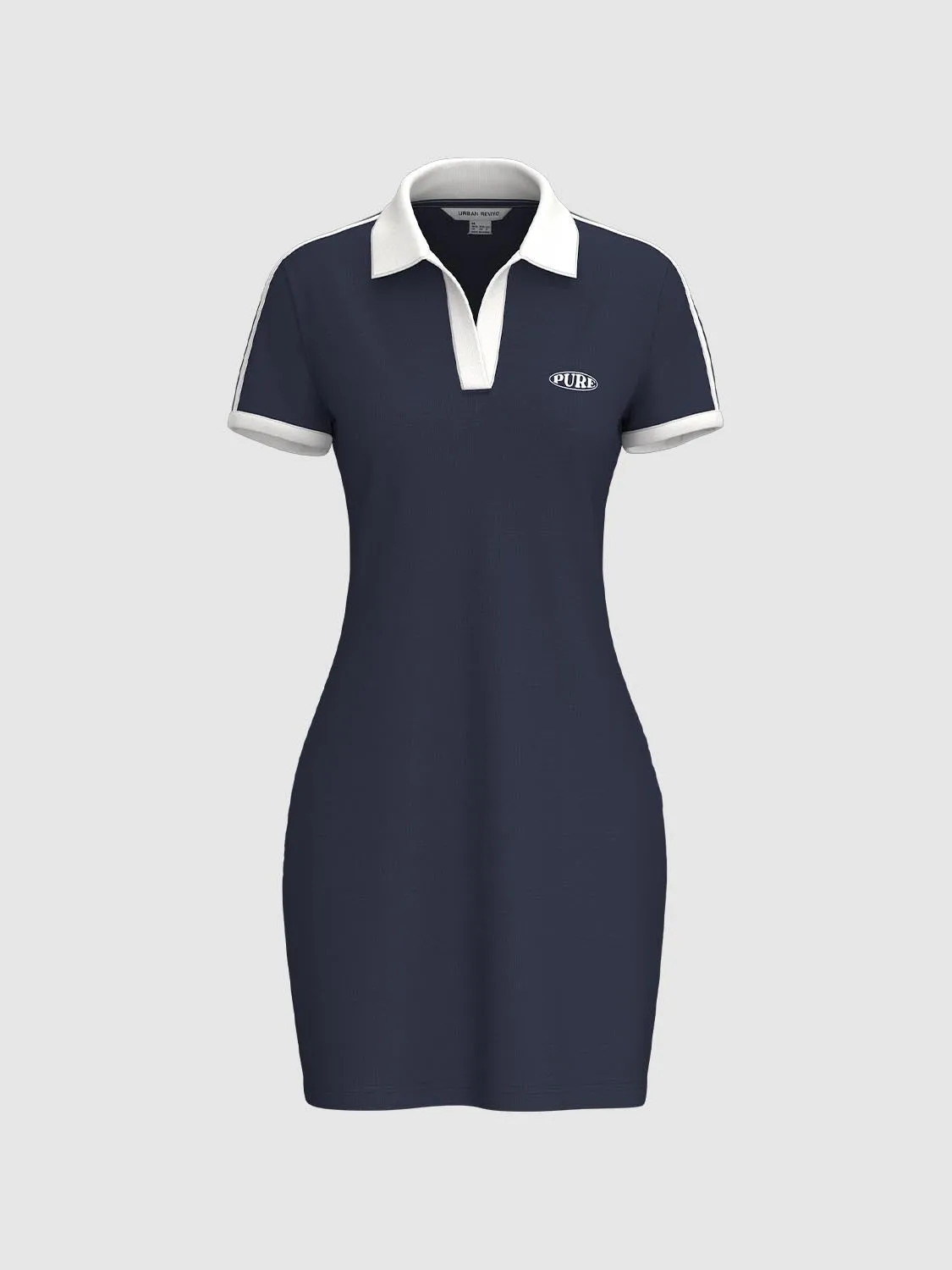 Polo A-Line Dresses sold by Urban Revivo