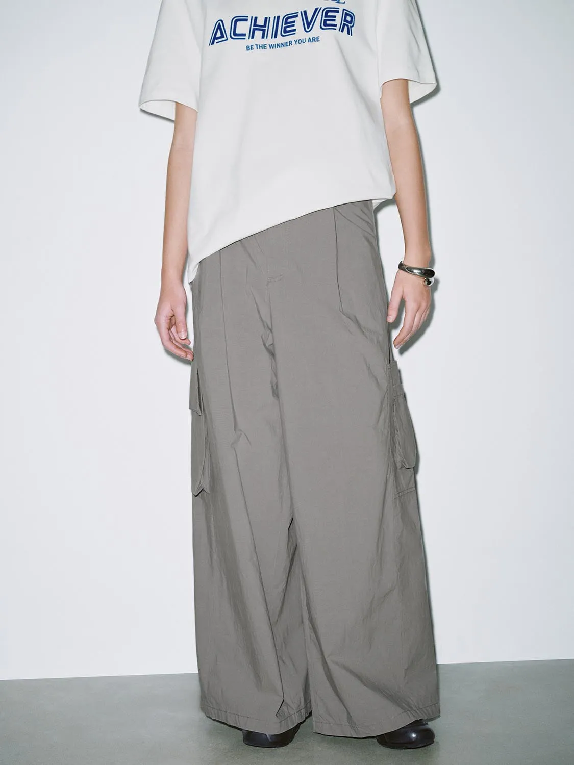 Wide-Leg Pants sold by Urban Revivo product image thumbnail 2