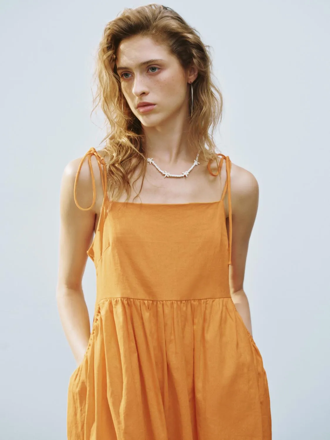 Tie Front A-Line Dresses sold by Urban Revivo product image thumbnail 5