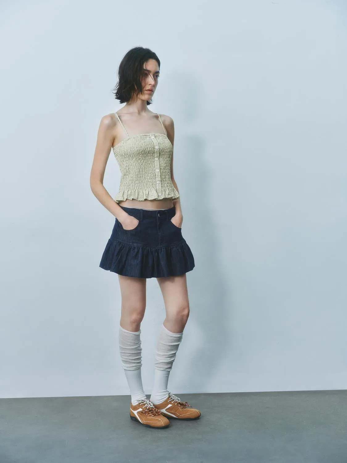 Plaid Cami Tops sold by Urban Revivo product image thumbnail 4