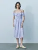 Off Shoulder Skater Dresses sold by Urban Revivo