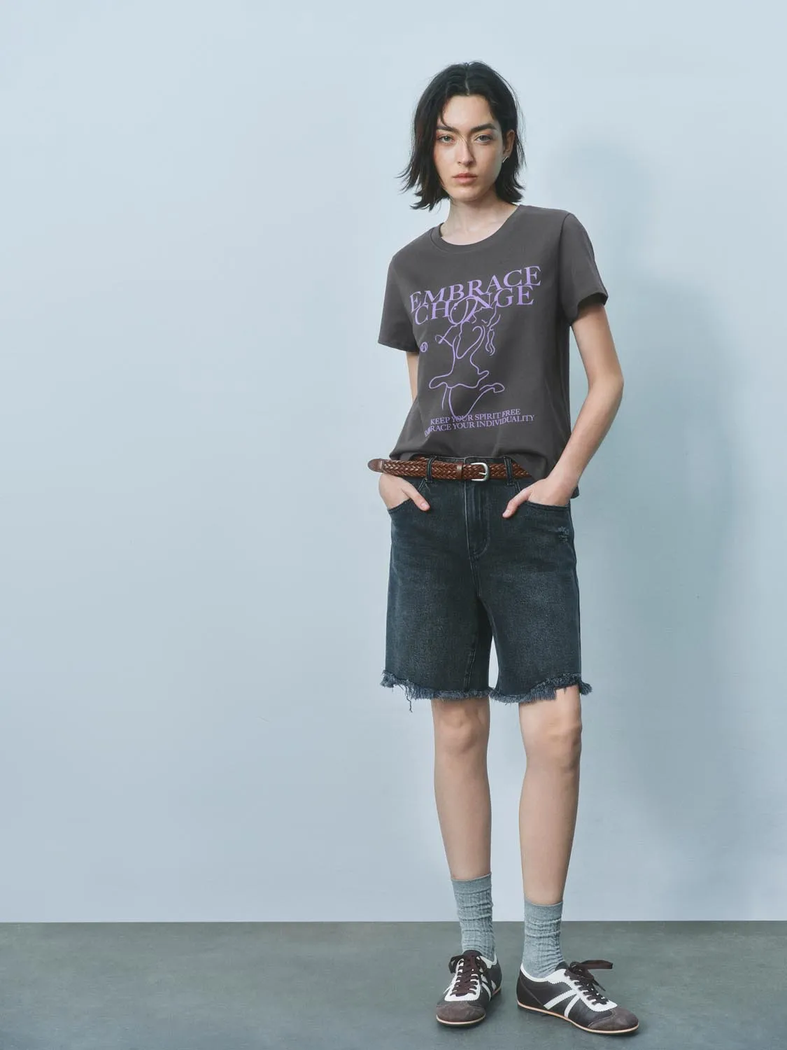 Short Sleeve T-Shirts sold by Urban Revivo product image thumbnail 4