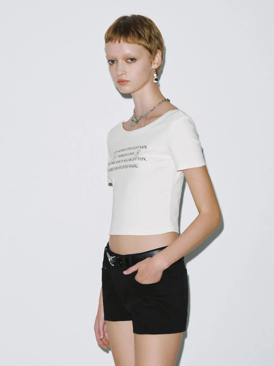 Short Sleeve T-Shirts sold by Urban Revivo product image thumbnail 2