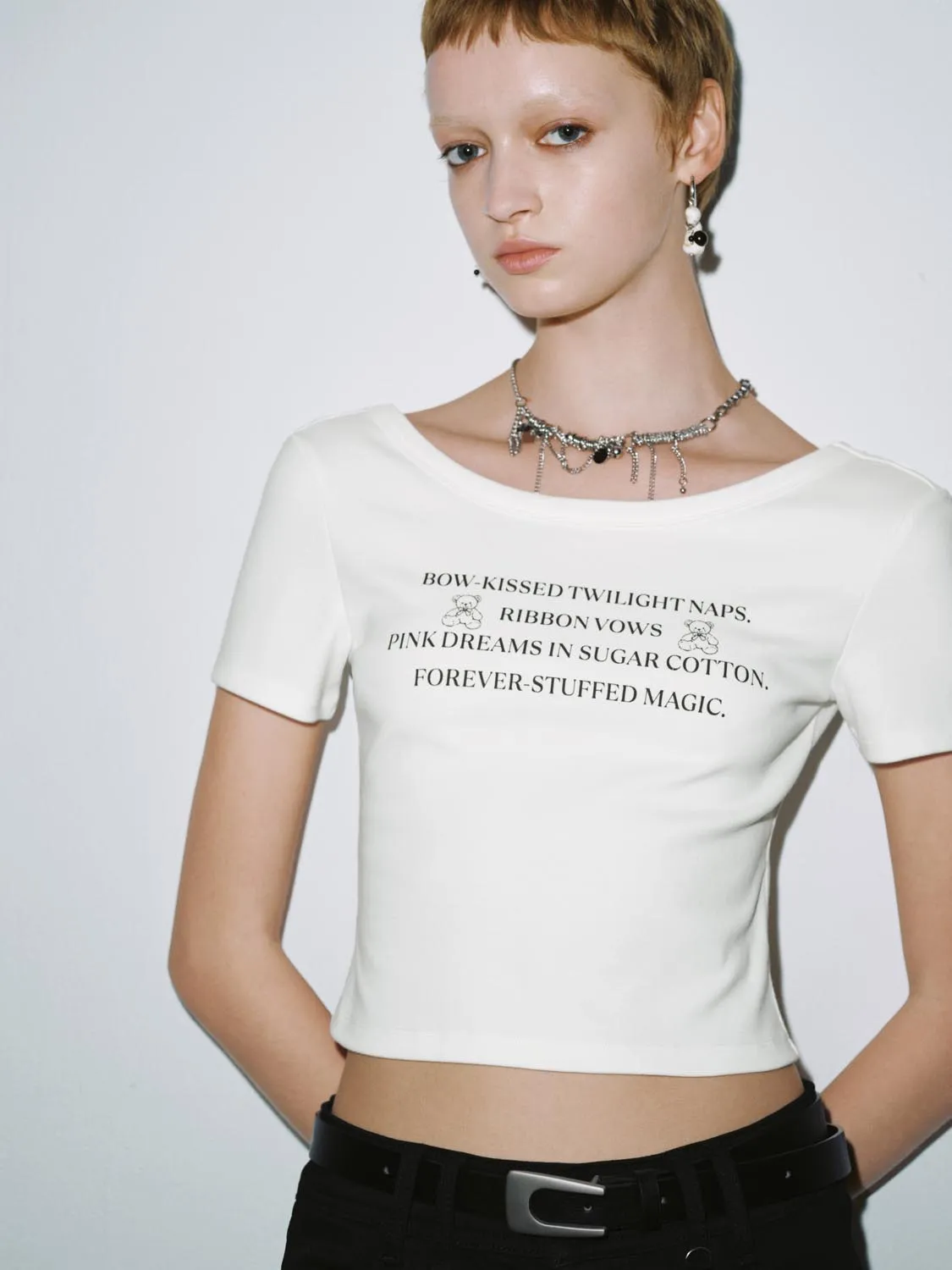 Short Sleeve T-Shirts sold by Urban Revivo product image thumbnail 4