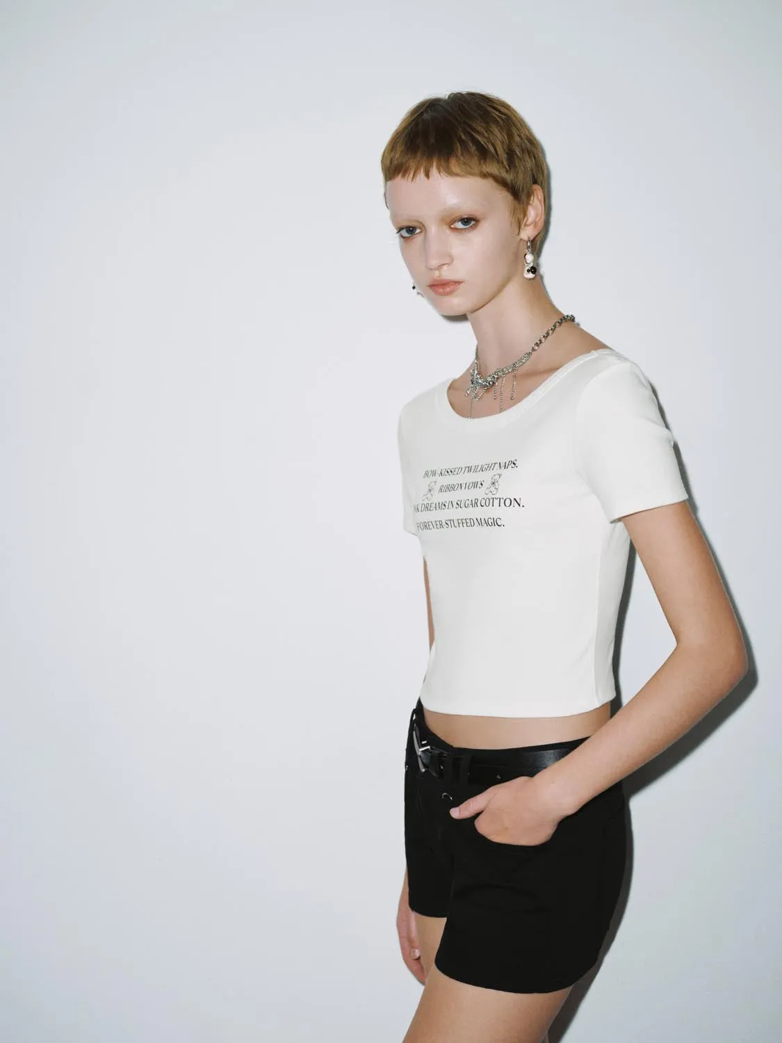 Short Sleeve T-Shirts sold by Urban Revivo product image thumbnail 5