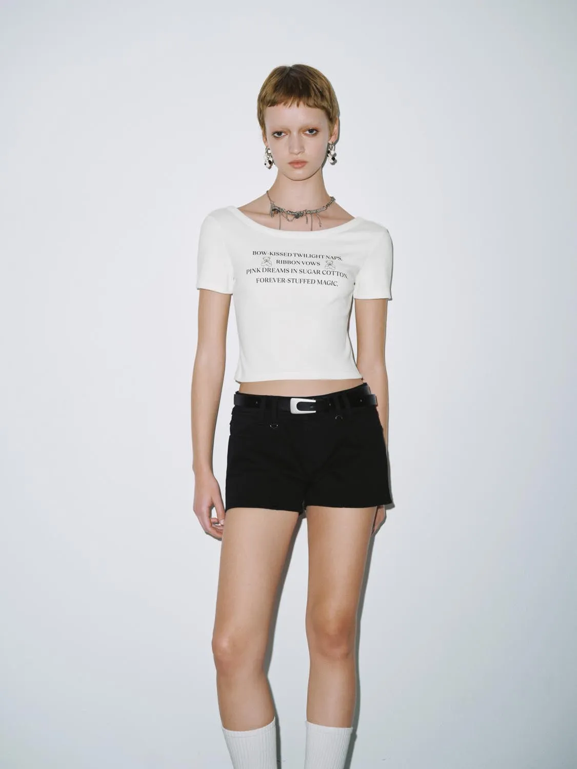 Short Sleeve T-Shirts sold by Urban Revivo product image thumbnail 3