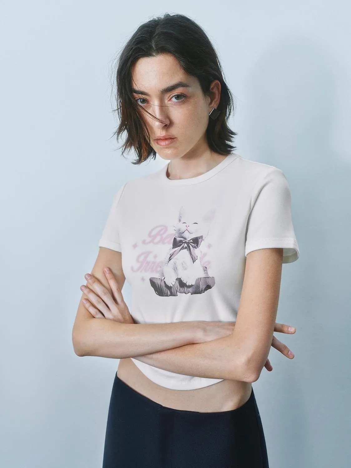 Short Sleeve T-Shirts sold by Urban Revivo product image thumbnail 2