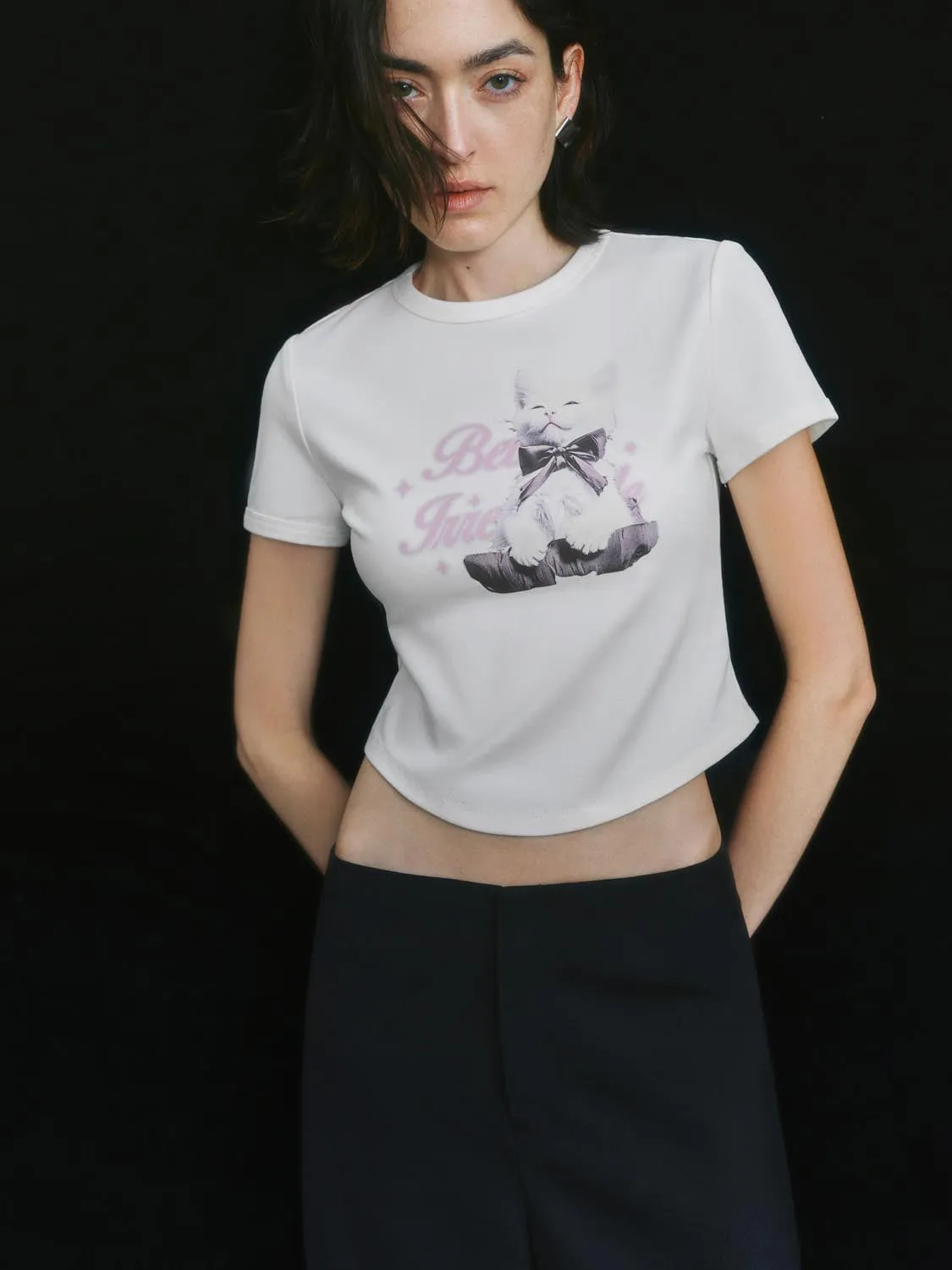 Short Sleeve T-Shirts sold by Urban Revivo product image thumbnail 5