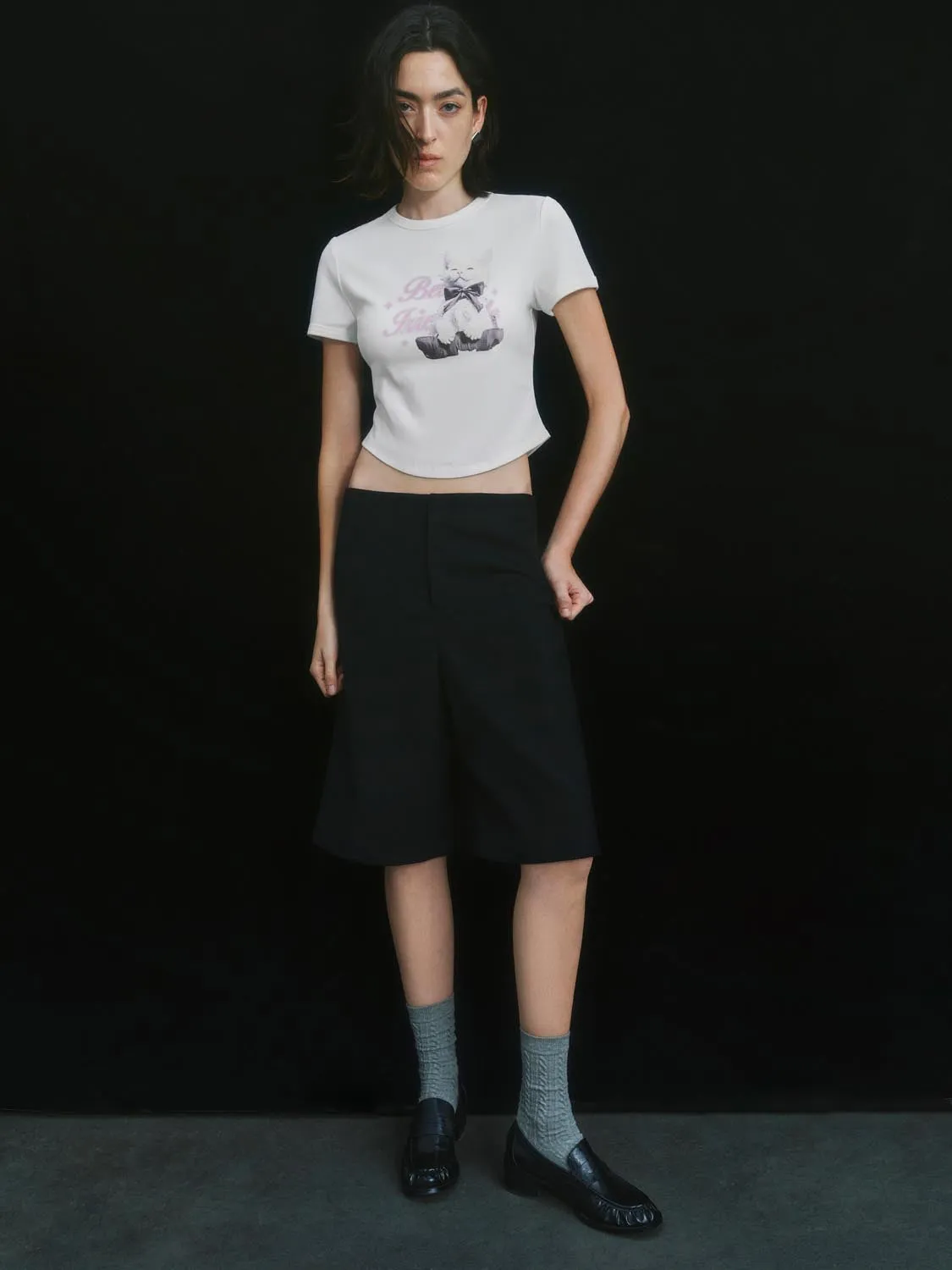 Short Sleeve T-Shirts sold by Urban Revivo product image thumbnail 4