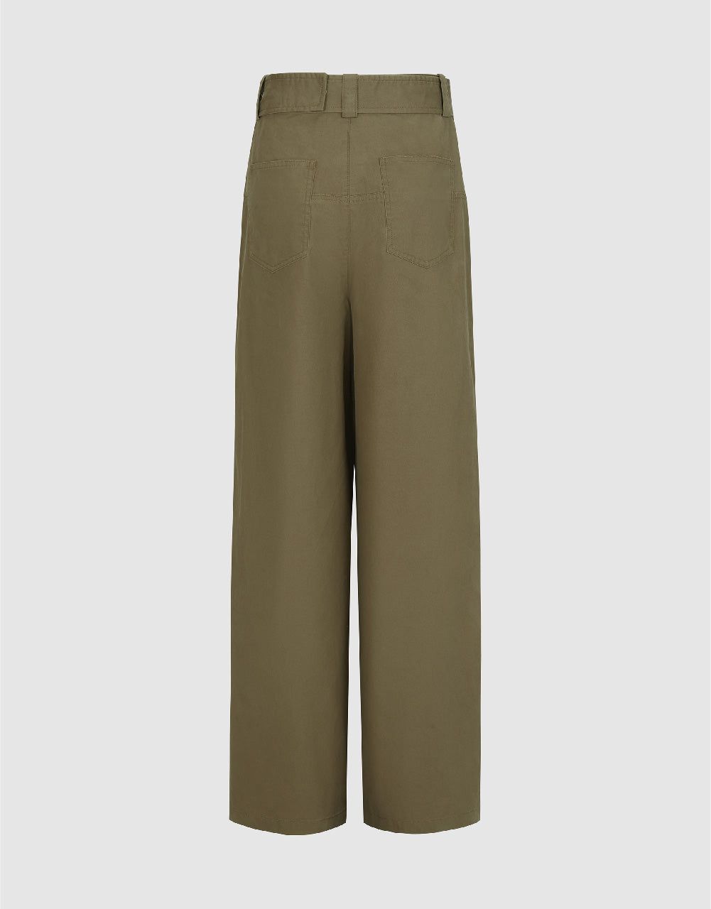 Wide-Leg Pants With Belt sold by Urban Revivo product image thumbnail 3