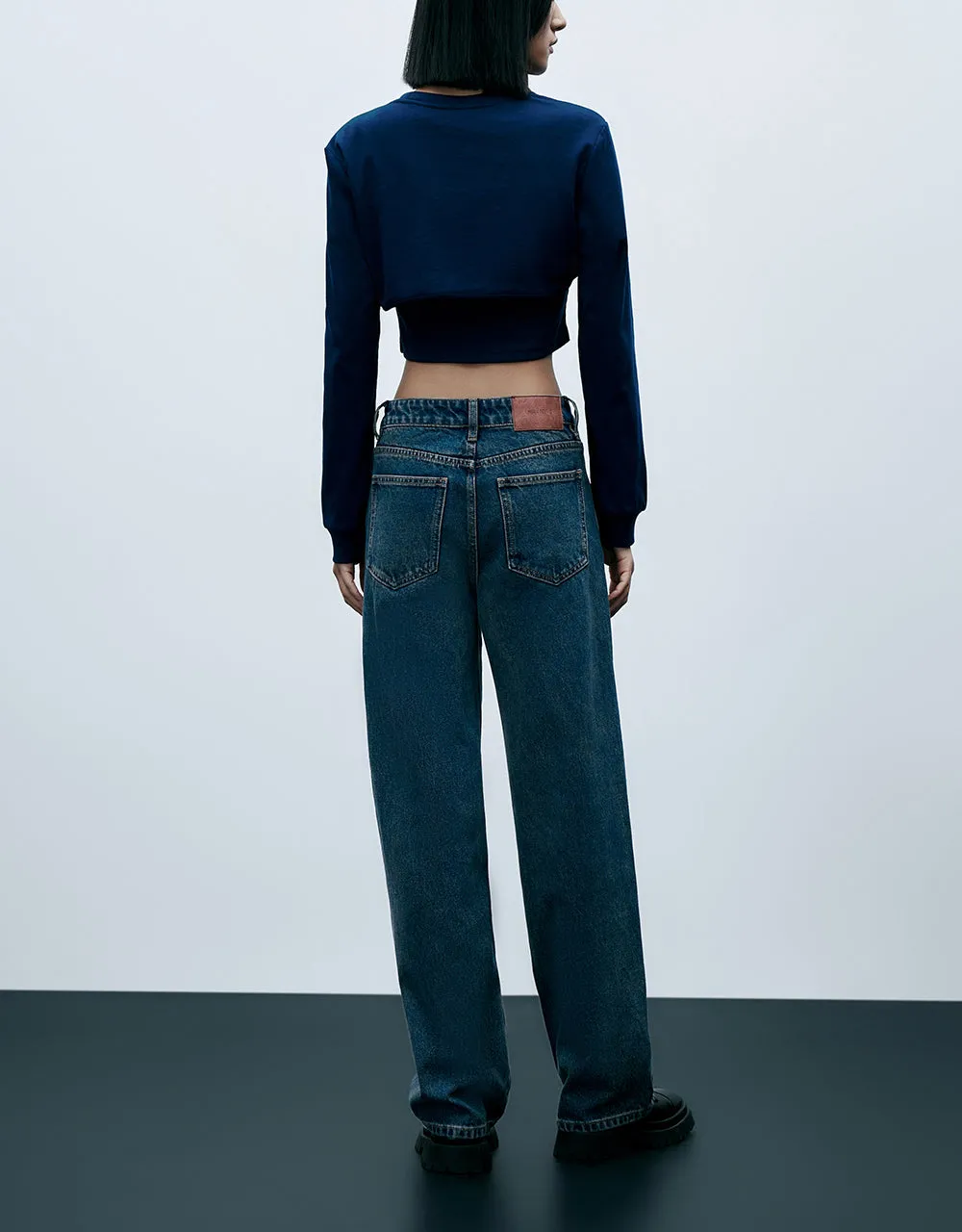 Cut-Out Crew Neck Knitted T-Shirt sold by Urban Revivo product image thumbnail 5