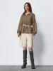 Rope Belted Zip Up Front Jackets sold by Urban Revivo