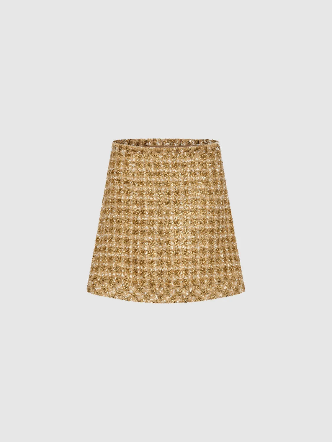 Tweed Mini A-Line Skirts sold by Urban Revivo