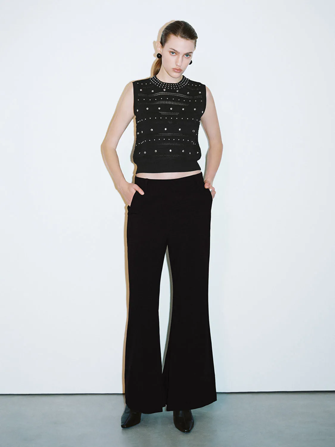 Studded Knitted Vests sold by Urban Revivo product image thumbnail 4