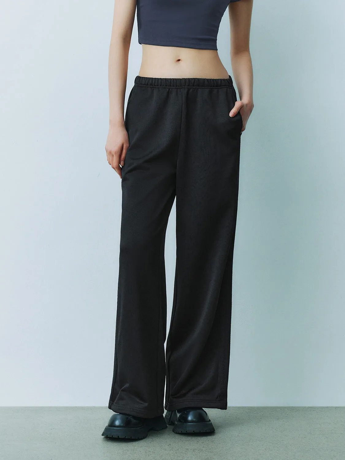 Striped Wide-Leg Pants sold by Urban Revivo product image thumbnail 2